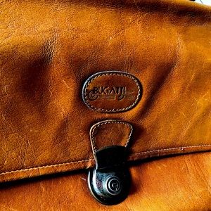 Bugatti Leather Satchel